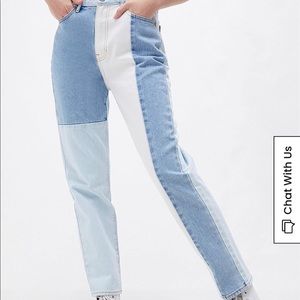 PacSun Color Block jeans sz 23